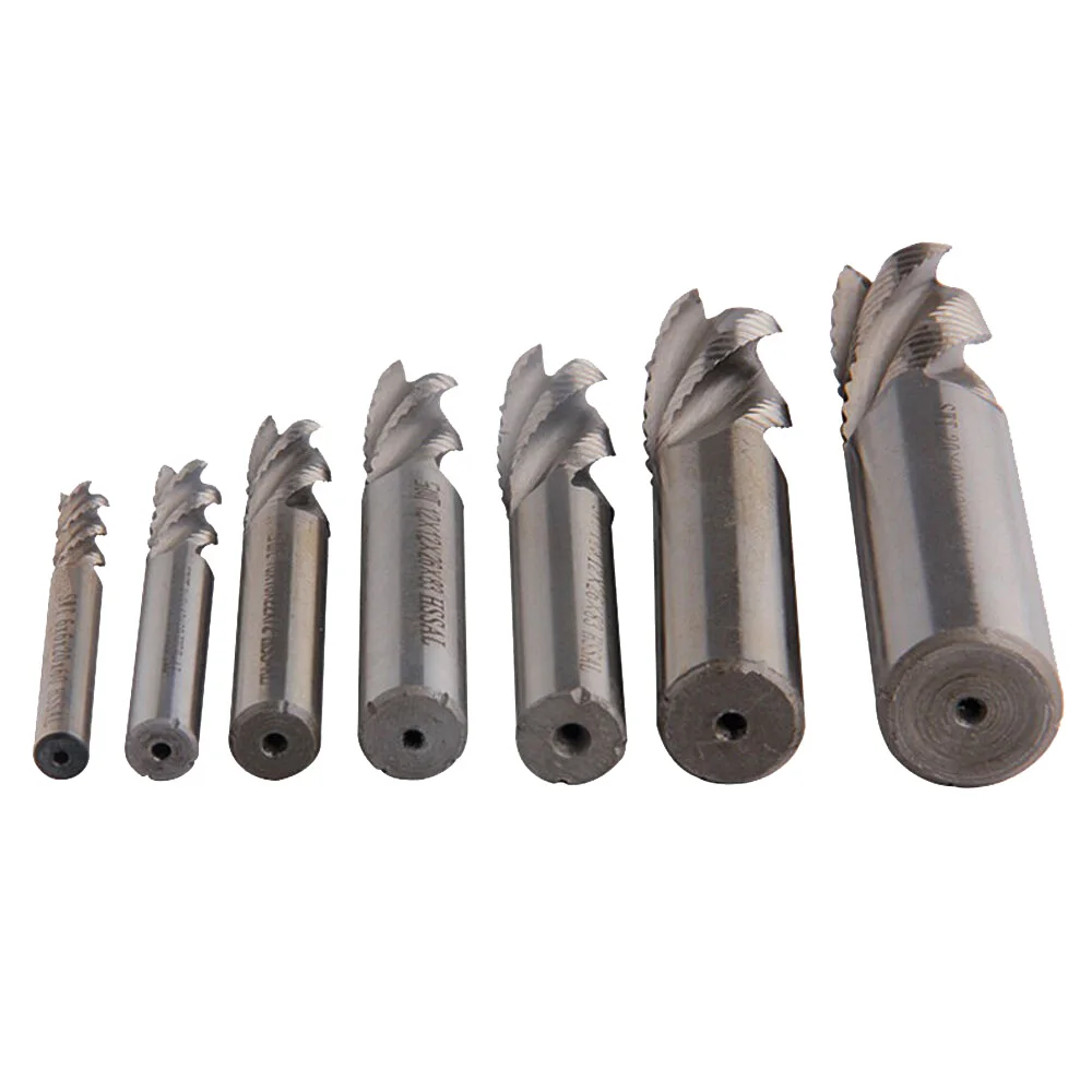

4241 HSS End Mill Router Drilling 6-20mm Resistant Accessories Replacement Kit 4-Flutes Cutter Milling