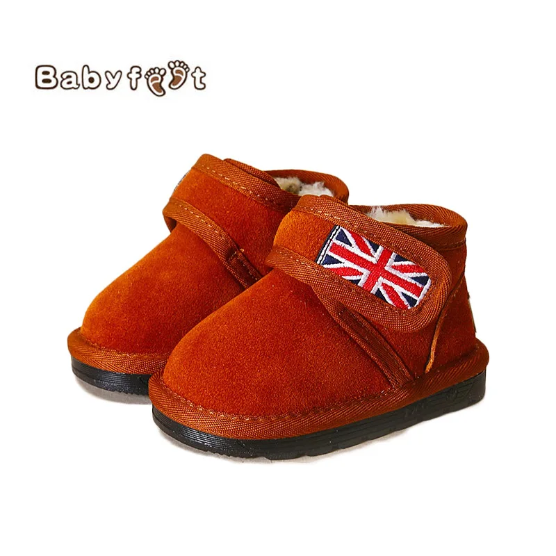 Winter Baby Boots Infant Warm Plush Cotton padded Shoes Toddle Girl Boy
