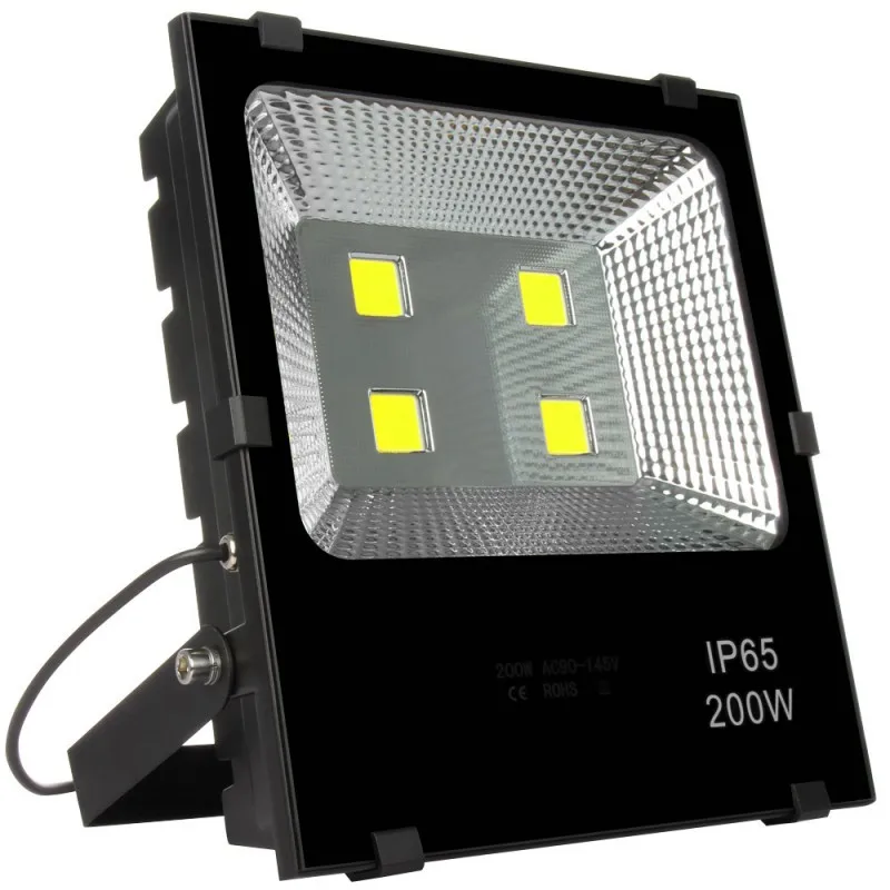 FENGLAIYI Водонепроницаемый IP65 COB Светодиодный прожектор светильник 100W 150W 200W Светодиодный прожектор светильник для студийной фотосъемки Светодиодный точечный светильник для сада на открытом воздухе светильник Инж