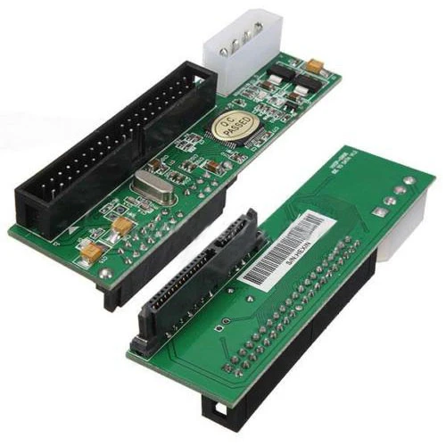 Computer Cables 2.5/3.5 Drive 40 Pin Serial ATA SATA to PATA IDE Card Adapter Converter New Cable Length: as described, Color: as Shown Computer Cables 2.5/3.5 Drive 40 Pin Serial ATA SATA to PATA IDE Card Adapter Converter New Cable Length: as described, Color: as Shown