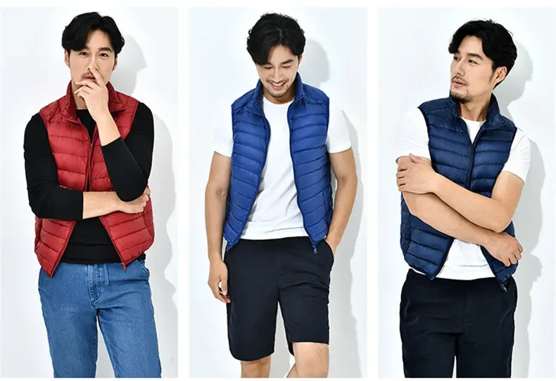 8Colors Winter Autumn 90% White Duck Down Vest Men Keep Warm Male parka Sleeveless Coat Man Muls Brand Cothing Feather Outwear-01
