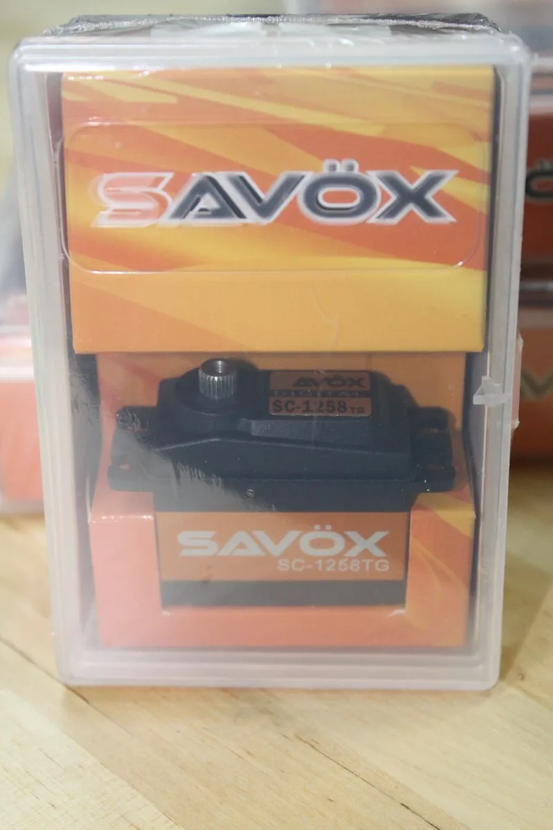 

NEW&ORIGINAL SC-1258TG SAVOX 1258 High Torque Titanium Gear Servo SC-1258TG 1258 0.08S/12KG