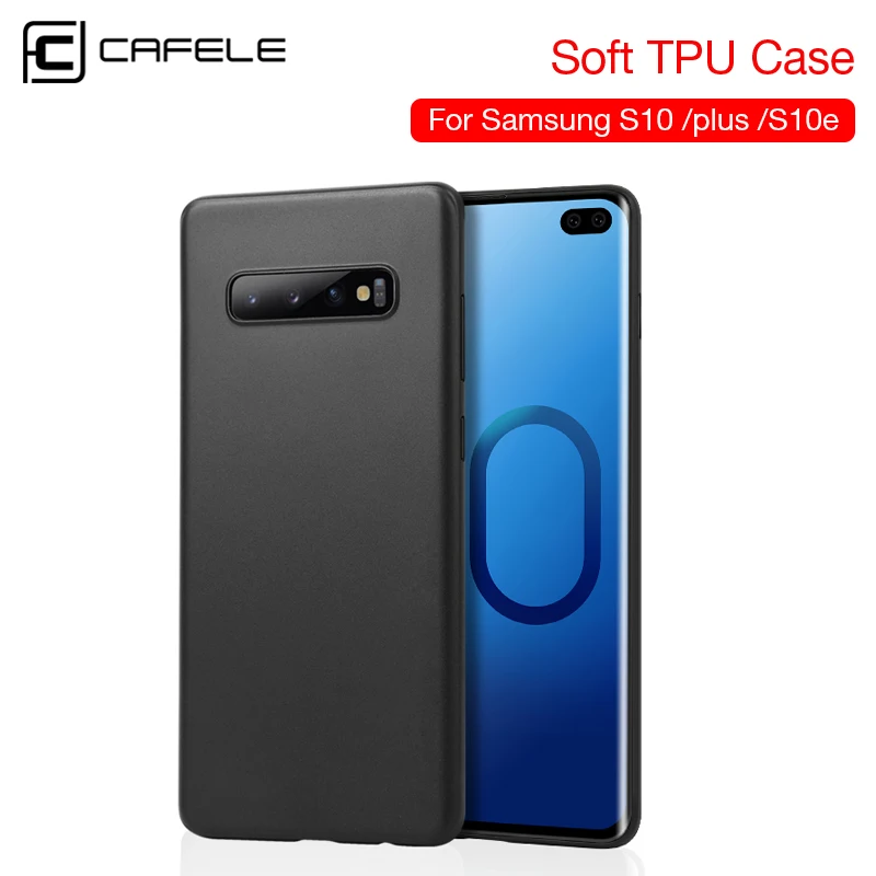 

CAFELE Soft Case for Samsung Galaxy S10 Plus S10e S9 Silicon TPU Cases Cover for Samsung S10e S10 S9 Plus Matte Back Shell