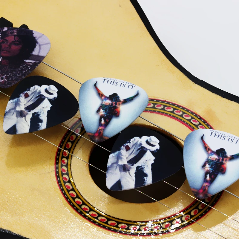 Soach 10 unids/lote 0.71mm acústica espesor Guitarras selecciones Guitarras ra Accesorios/bajo Guitarras Paddle/ukulele instrumento musical