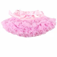Юбка-пачка для маленьких девочек многослойная короткая юбка фото граф много цветов Детская одежда заказ образца Одежда для девочек