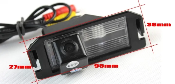 Back Up Whter Proof Car Camera For KIA Soul MK1 2008~2013 size