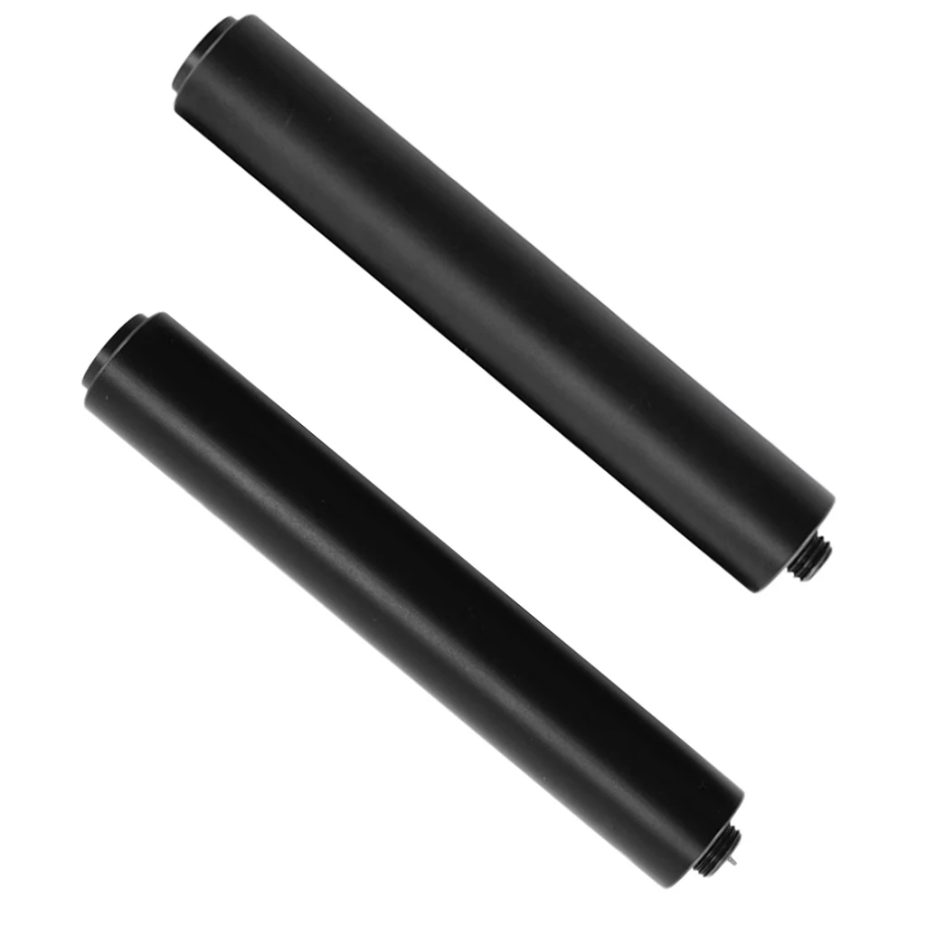 2pcs/Set  Aluminum Pool Cue Extension Extender For Mezz and American Billiards Cues Sticks Billiard Holder Extender