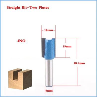 8 мм хвостовик ЧПУ Инструменты твердосплавные круглые носовые биты круглый нос коута ядро коробка фрезы шейкер резак инструменты для деревообработки - Длина режущей кромки: 4NO