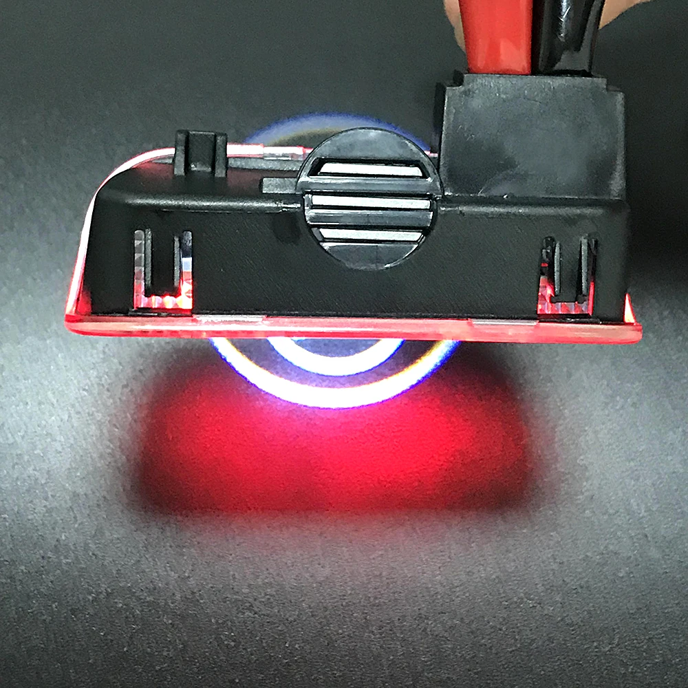 

For Skoda Logo Door Light For Skoda Superb Emblem Welcome Lamp Accessories Automobile Shadow Warning Projector Light