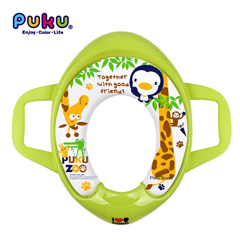 Puku Original Soft Potty Seat With Handles Potty Training Boys From 6 Months up Until 4 Years Baby Toilet Seat Urinol Infantil (4)