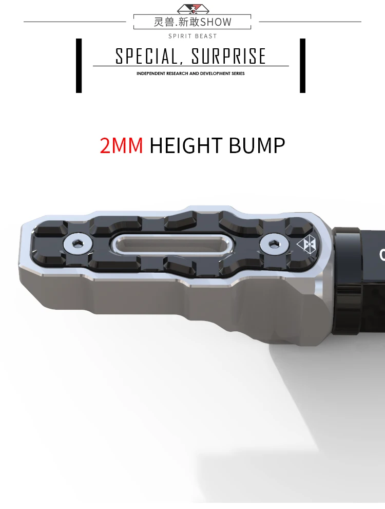 Spirit beast 150NK задняя педаль модифицированные аксессуары для мотоциклов 250NK креативная декоративная педаль 400NK Расширенная Нескользящая педаль