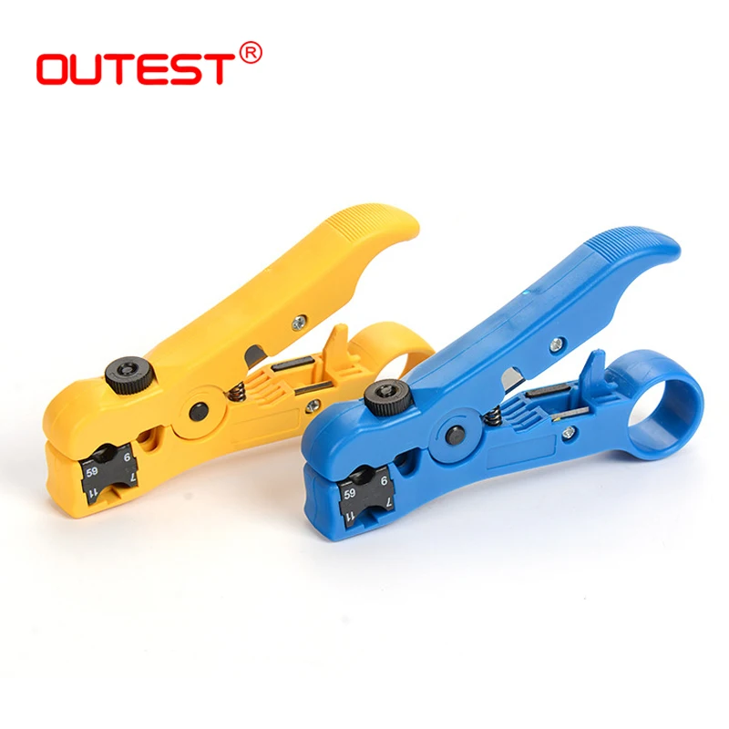 

OUTEST coax cable stripper cable stripping pliers Manual stripping tool pliers network tools