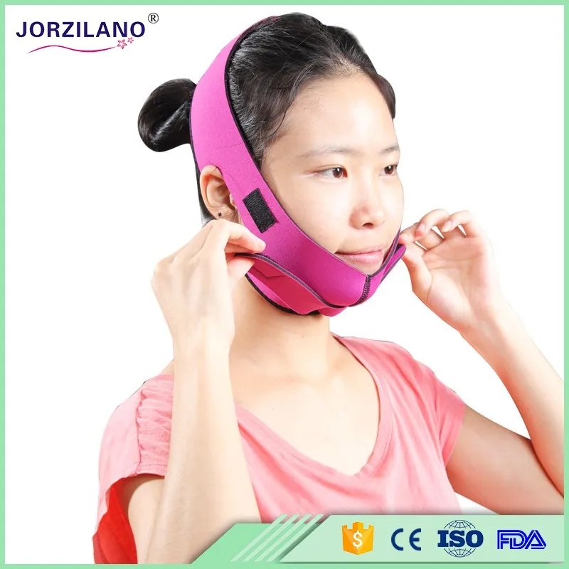 2017 New High Quality Pink Mask Brace for Face Lift Thin Jaw Pulling