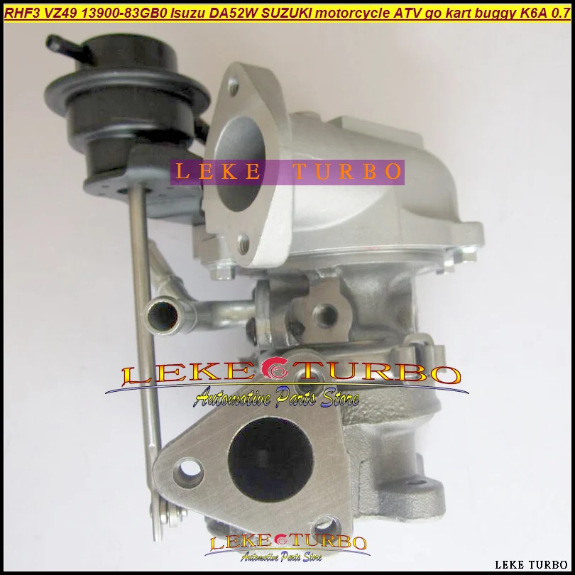 

RHF3 VZ49 13900-83GB0 1390083GB0 13900 83GB0 Turbo For Isuzu For SUZUKI motorcycle ATV go kart buggy K6A 0.7L Turbocharger