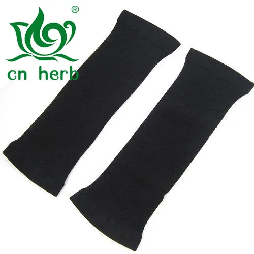 

CN Herb Slimming Wraps Hot Slimming Arms Compression Tone Shaper Wrap Sleeve, Black