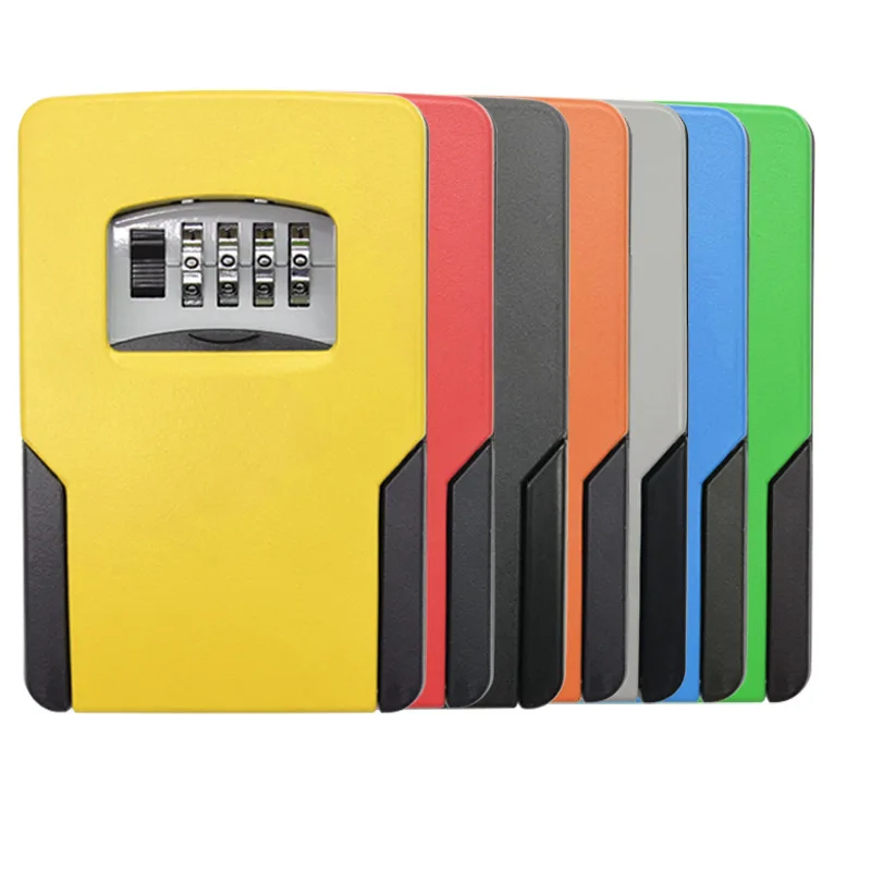 BIg size Key Safe Box Password Lock Key Safes Big Space For Outdoor Company Office Home Wall-mounted Storage Box