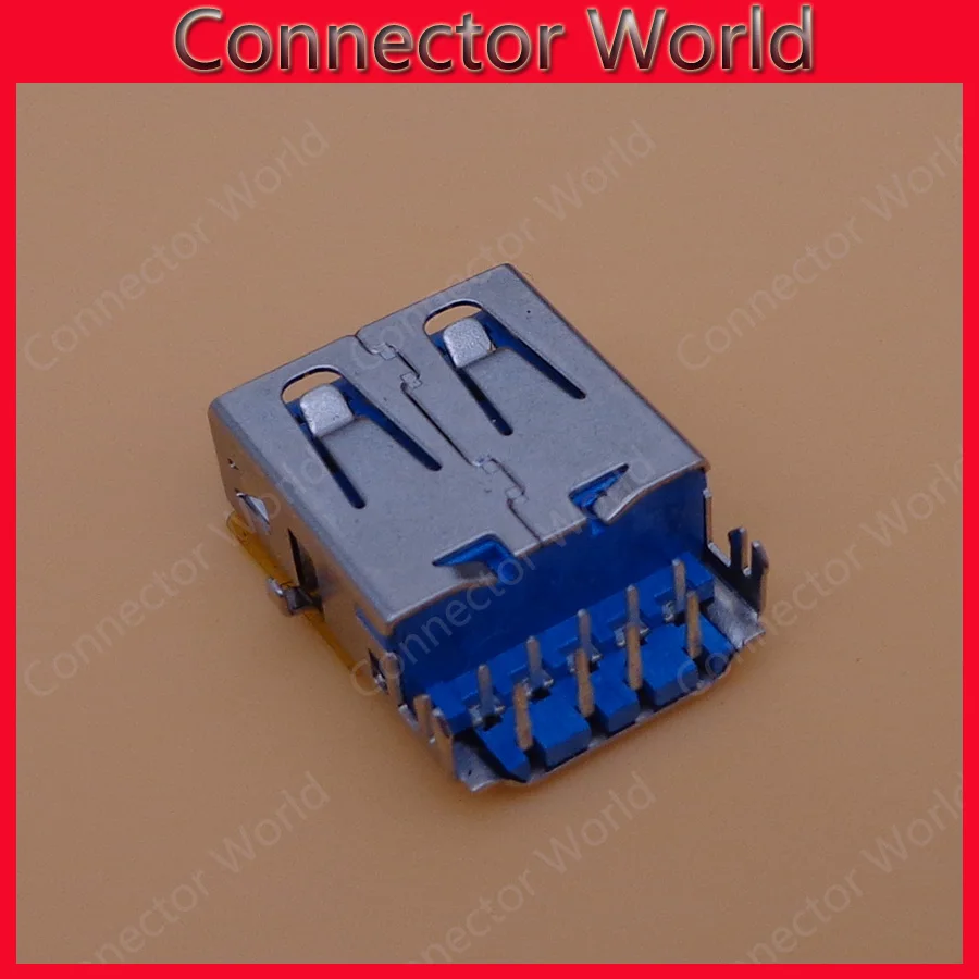 5 100 шт./лот гнездовой разъем 3 0 USB Soket для Lenovo Ideapad U310 Series etc Laptop USB3.0 port|female usb