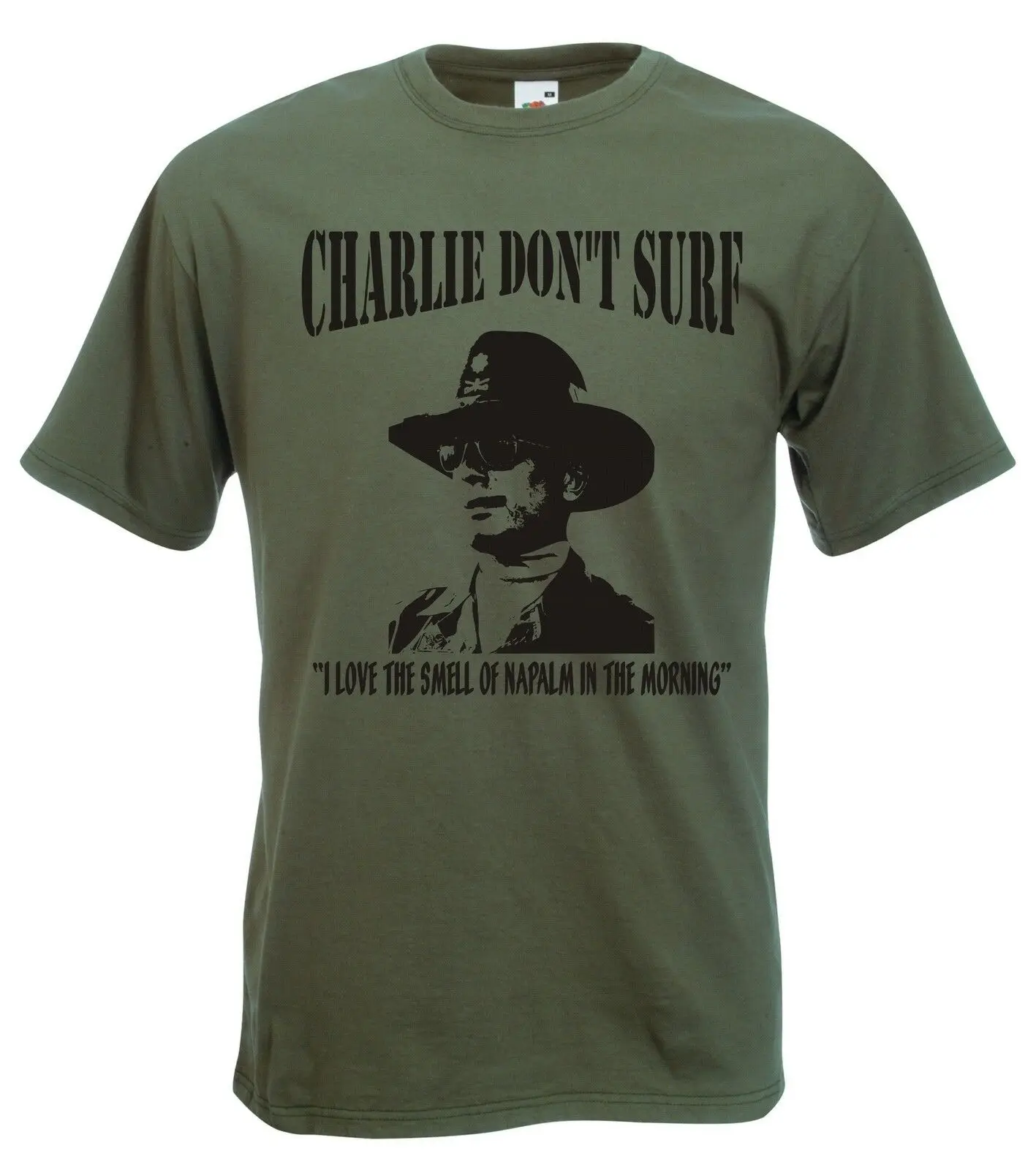 2019 Забавный Apocalypse Now футболка &quotCharlie't Surf&quot культовый фильм Вьетнам Kilgore с
