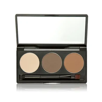 

Eyebrow Enhancer Professional Eye Brow Makeup 3 Color Perfect Eyebrow Powder Eye Shadow Eyebrow Make Up Palette Set Kit