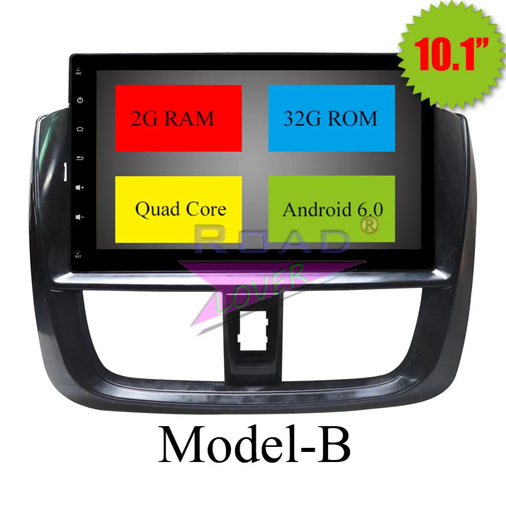 Clearance TOPNAVI Android 6.0 2G+32GB 10.1" Car PC Head Unit Player For Toyota Yaris/Vios 2017 Stereo GPS Navigation Auto Radio NO DVD MP3 8