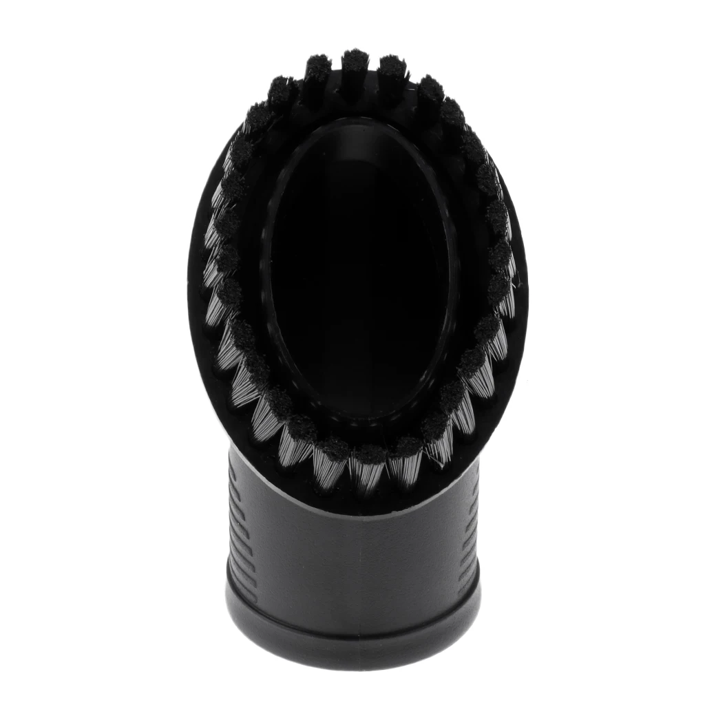 

2 Pcs Universal 32mm/1.25'' Dia. Vacuum Bristle Brushes Dust Brush Black