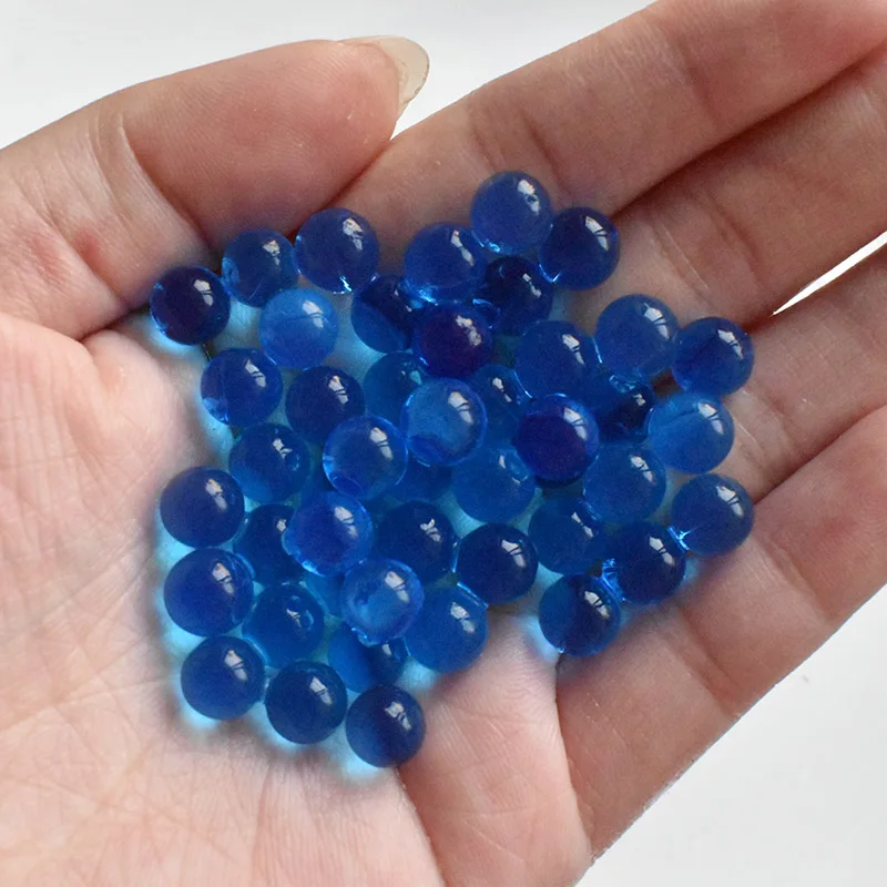 10000 шт Мини Прозрачный гидрогелевый кристалл почвы пуля мягкие шарики для выращивания воды для водяного пистолета детские игрушки