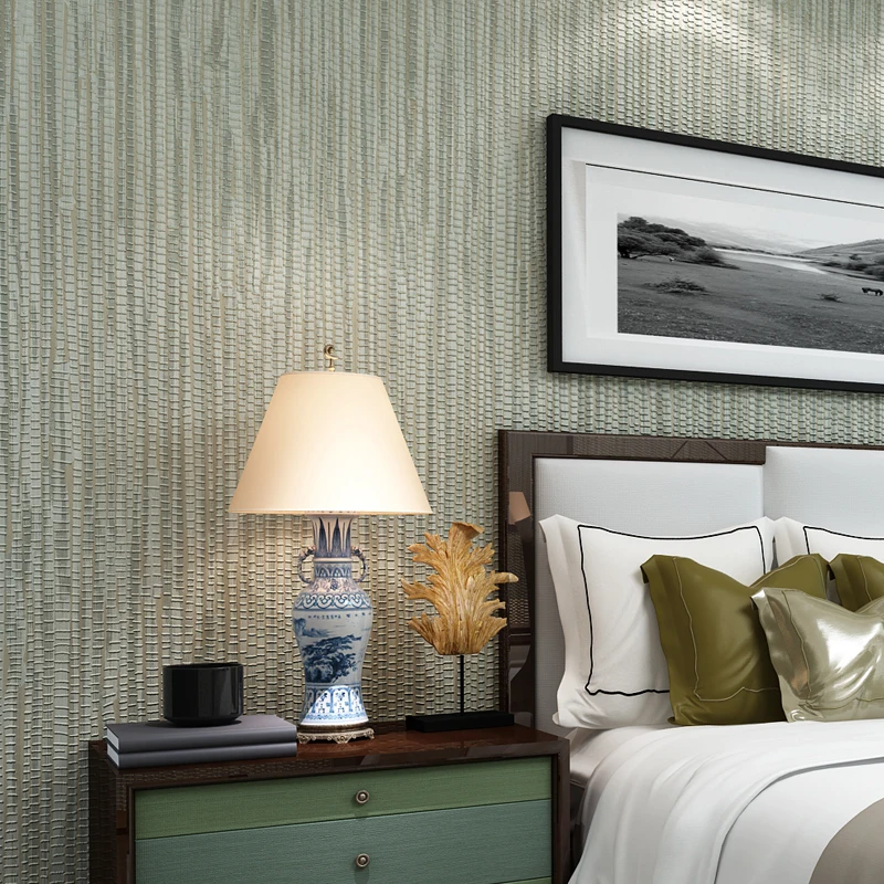 Nonwoven Wall covering Simple Textured Striped Wallpaper Modern Home Decor Bedroom Living room Sofa Beige Grey Wall paper W146 Nonwoven Wall covering Simple Textured Striped Wallpaper Modern Home Decor Bedroom Living room Sofa Beige Grey Wall paper W146