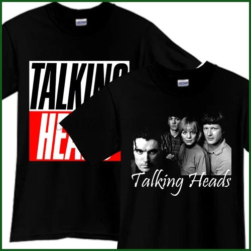 TALKING HEADS Rock Band Tribute Song CD Music Black T Shirt TShirt Tee