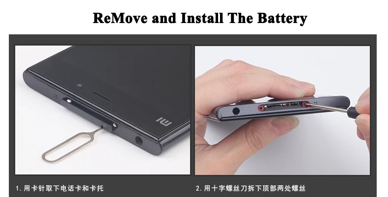 NOHON Battery For XiaoMi Mi3 Details (08)