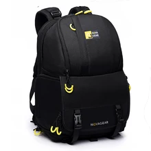 NOVAGEAR 6615 DSLR Camera Bag Photo Bag Camera Backpack Universal Large Capacity Travel Camera Backpack For Canon/Nikon Camera practical camera bag travel backpack camera lens for nikon canon water resistant