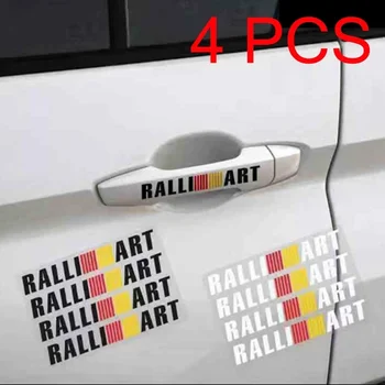 

4PCS Car Door Handle Sticker Car Decoration Reflective Sticker Waist Line Stickers