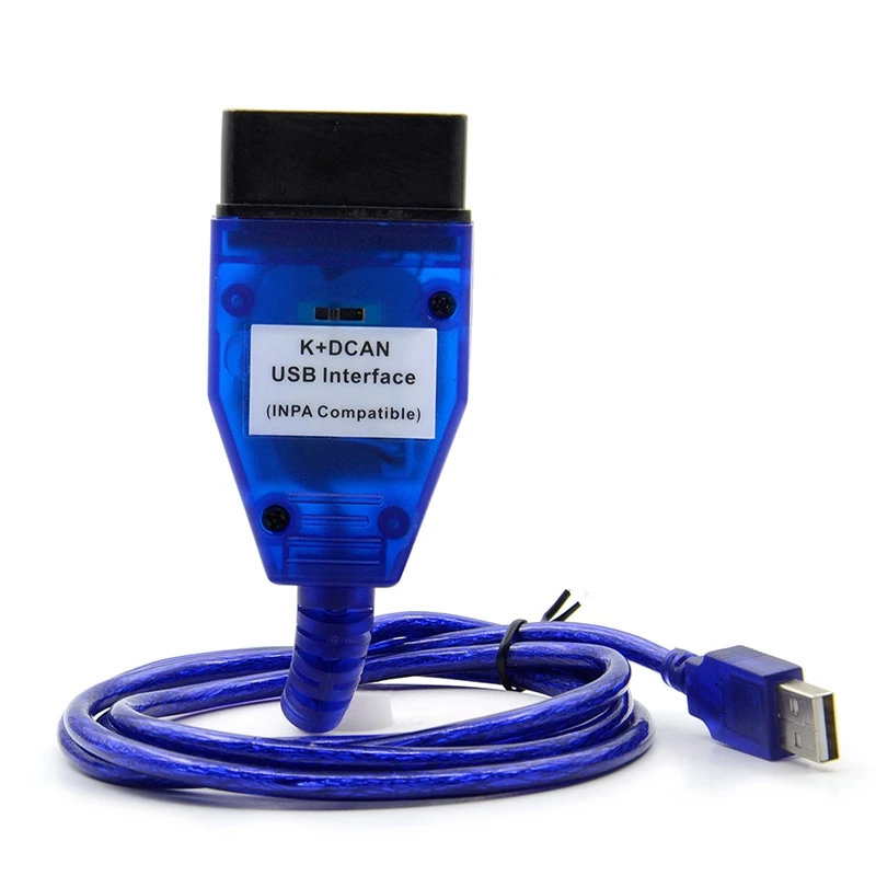 Новое поступление для BMW INPA K + DCAN USB кабель CAN Line с FT232RL или FT232RQ чип Полная