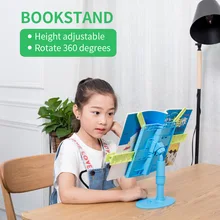 Height Adjustable Book Stand Desktop Book Holder Multi-function Desktop Reading Bookshelf Lazy Book Bracket For Adult Students