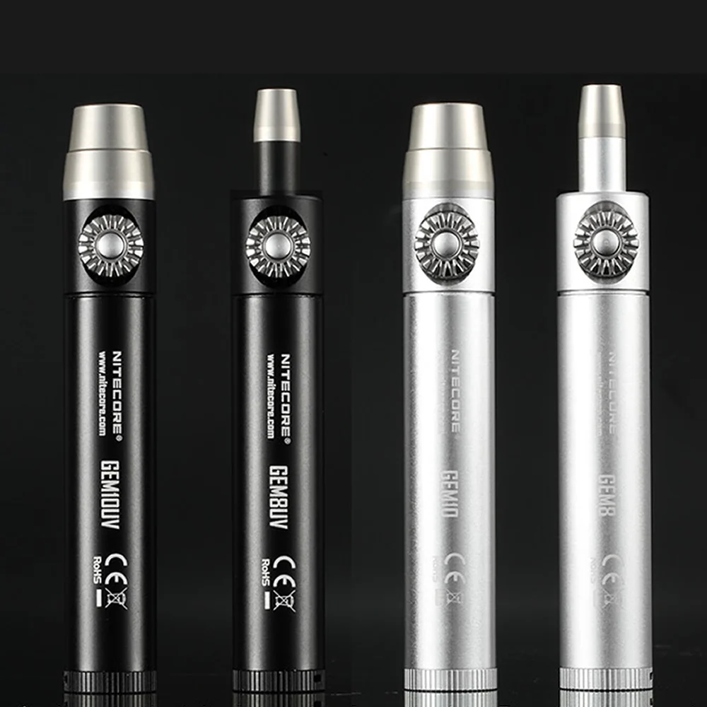 Античный нефритовый светильник NITECORE GEM10 светодиодный CREE с идентификацией