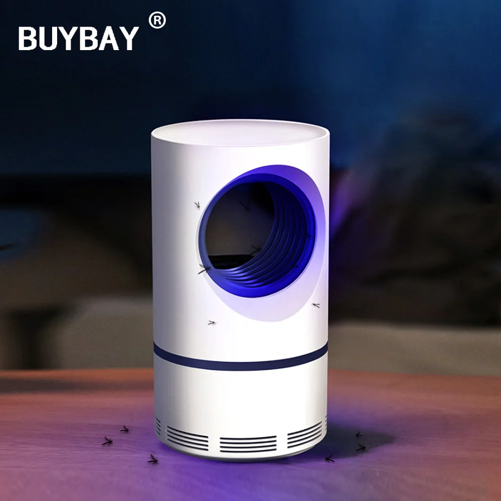  USB Mosquito Killer Lamp Ultraviolet Light Electric Mosquito Trap Safe Photocatalytic Light Fly mug