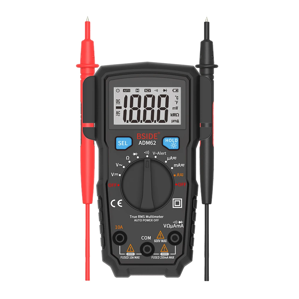 

Digital Multimeter 1999 Counts Esr meter Voltmeter Ammeter Auto Range Multimetro True RMS Measuring Voltage Current Tester LCD