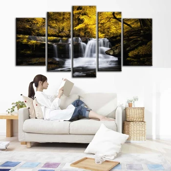

Home decor simulation oil painting on the canvas print landscape pictures DM16092803