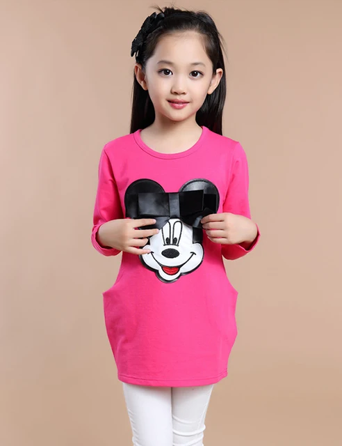 2015 Autumn Hottest Baby Girl Clothes Micke Mouse Children