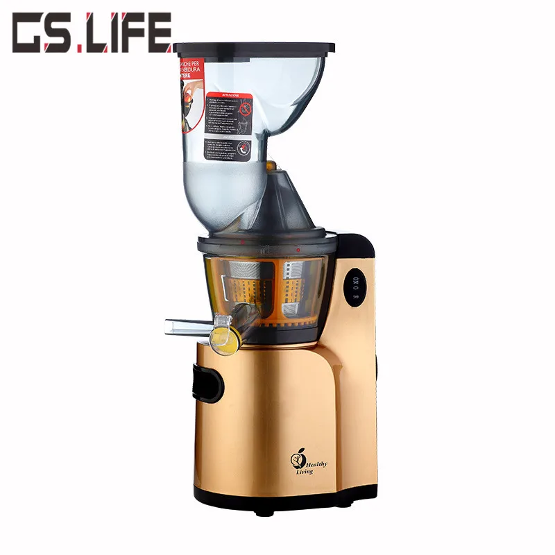 

T-Q9 Golden Juicer 68 rpm Slowly Jucie Maker Household Tofu Soymilk Juice Machine 220V EU Plug Juice Extractor