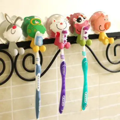Силиконовый держатель для зубной щетки 5 шт./лот|bathroom suction hook|suction hookssucker toothbrush holder |
