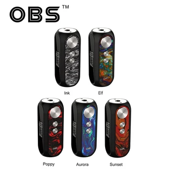 

New Color! OBS Cube VW Box MOD 3000mAh Battery Box Mod Max 80W Output with 0.01s Firing Speed Vape Mod Box Vs Drag 2 / Luxe Mod