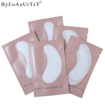 

100 pairs Wholesale Patches Eyelash Under Eye Pads Lash Eyelash Extension Paper Patches Eye Tips Sticker Wraps Makeup Tools