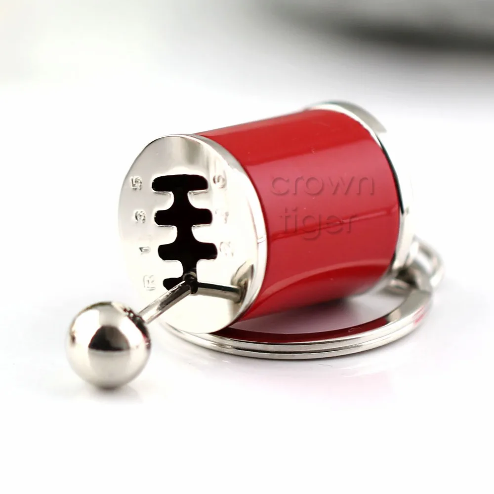 

car stalls head keychain metal antistress toy for adults children Six-Speed Manual Shift Gear Auto Car's Parts Toy Short Shifte