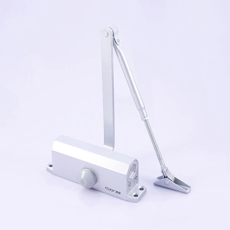 Door Closer Automatic Adjustable Aluminium Closers Spring Auto Door Closer Easy Installation CLH@8