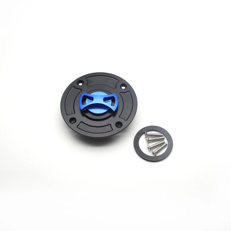 

Motorcycle CNC Aluminum Keyless Fuel Tank Gas Cap Cover For Suzuki Hayabusa GSX1300R 1999-2007