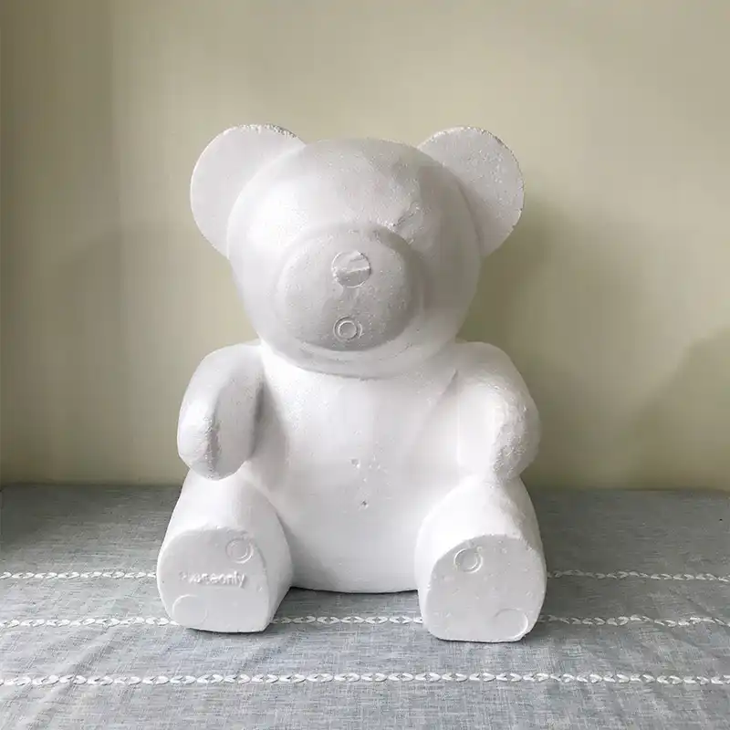 large polystyrene teddy bear