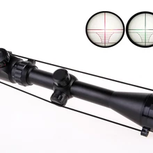 АК страйкбол 3-9X40EG тактическое ночное видение охотничий оптический прицел Снайперский прицел для охоты на оленей снайперский красный зеленый точечный прицел