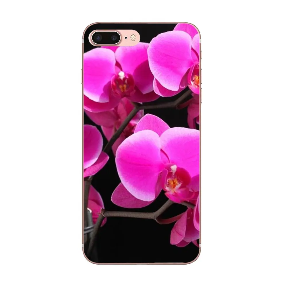 Цветы орхидеи Coqeu для Huawei P7 Honor 4C 5A 5C 5X 6 6C 6A 6X 7 7X 8 9 V8 V10 Y3II Y5II G8 Play Lite мягкие чехлы