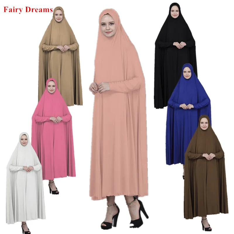 Для женщин мусульманских Абаи Moroccan Дубай Турция Jubah Исламская Костюмы черный