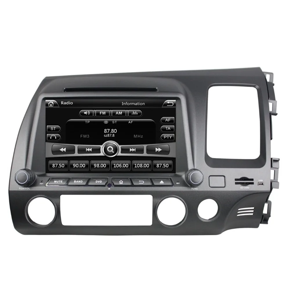 Best 8" Car DVD player with GPS(optional),audio Radio stereo,AUX,BT/TV,car multimedia for Honda CIVIC 2006 2007 2008 2009 2010 2011 2 Best 8" Car DVD player with GPS(optional),audio Radio stereo,AUX,BT/TV,car multimedia for Honda CIVIC 2006 2007 2008 2009 2010 2011 2